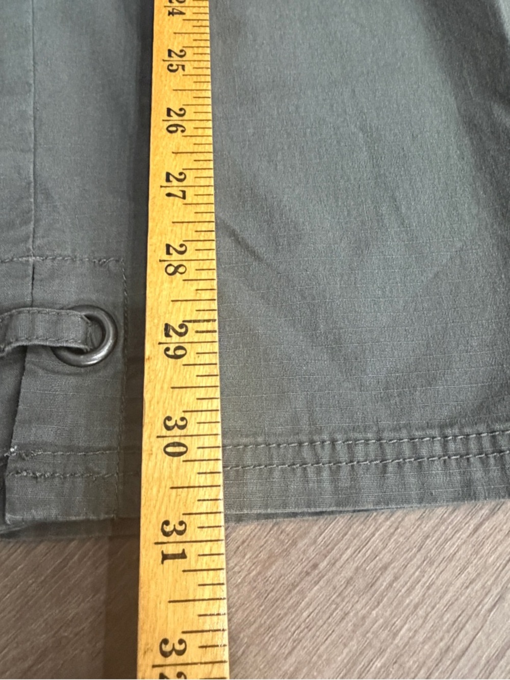 Tribal Women Olive Green Capris Pants Size 10 Cotton Zip Style 867430-253 NEW - Picture 12 of 12